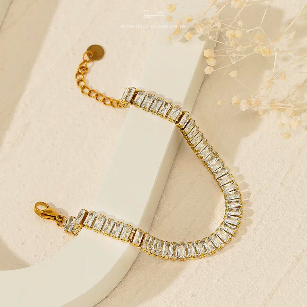 Crystal Viper Chain Bracelet