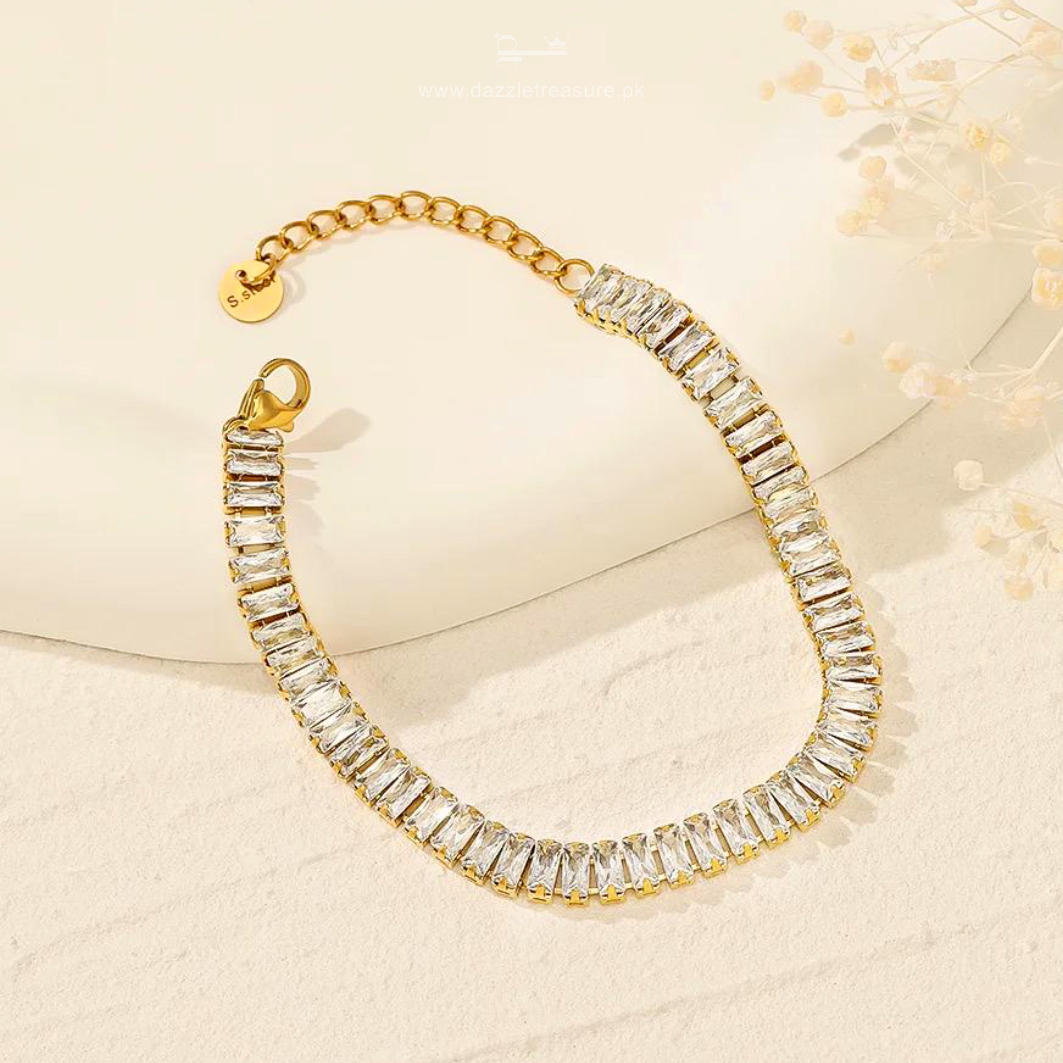 Crystal Viper Chain Bracelet