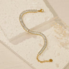 Crystal Viper Chain Bracelet