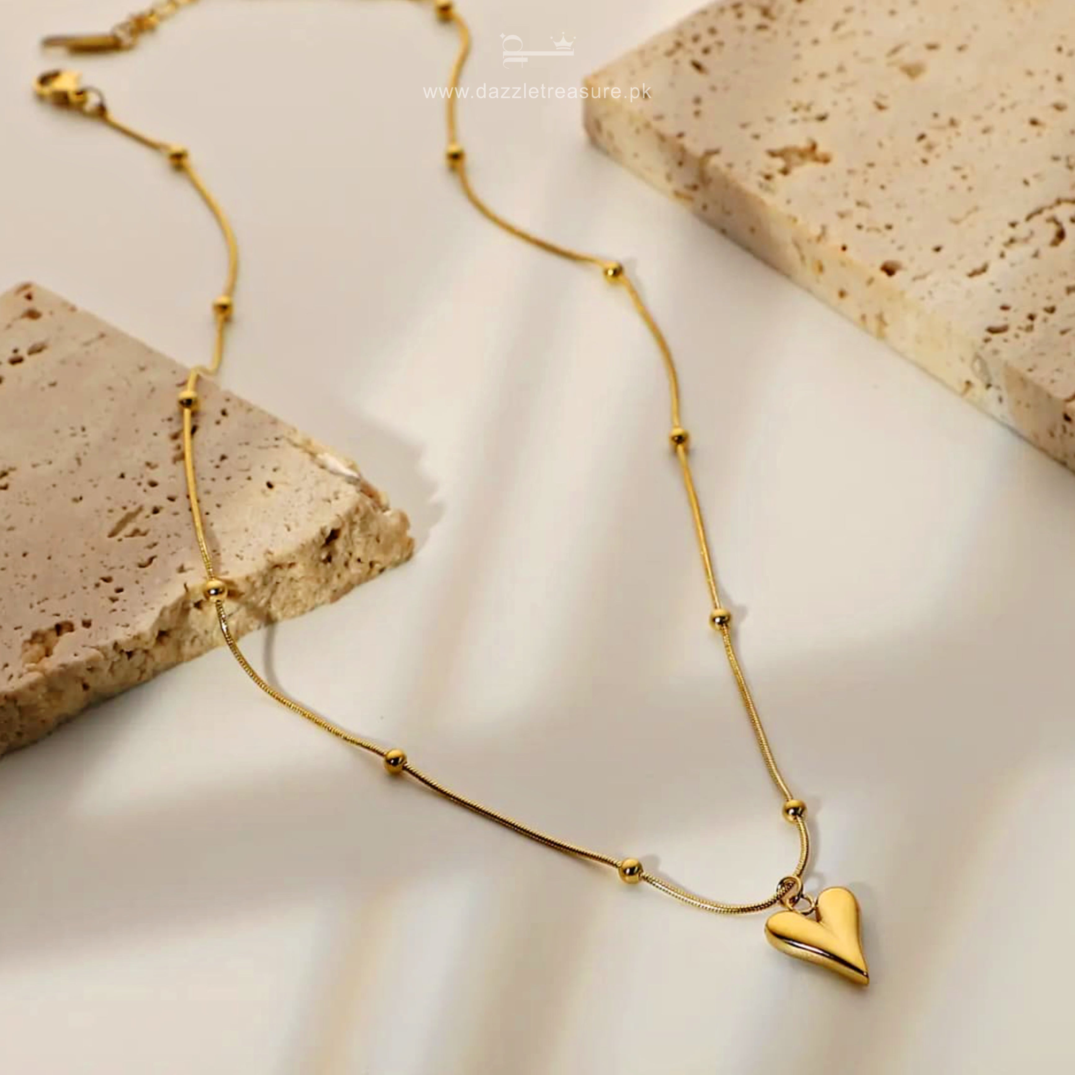 Golden Pulse Necklace