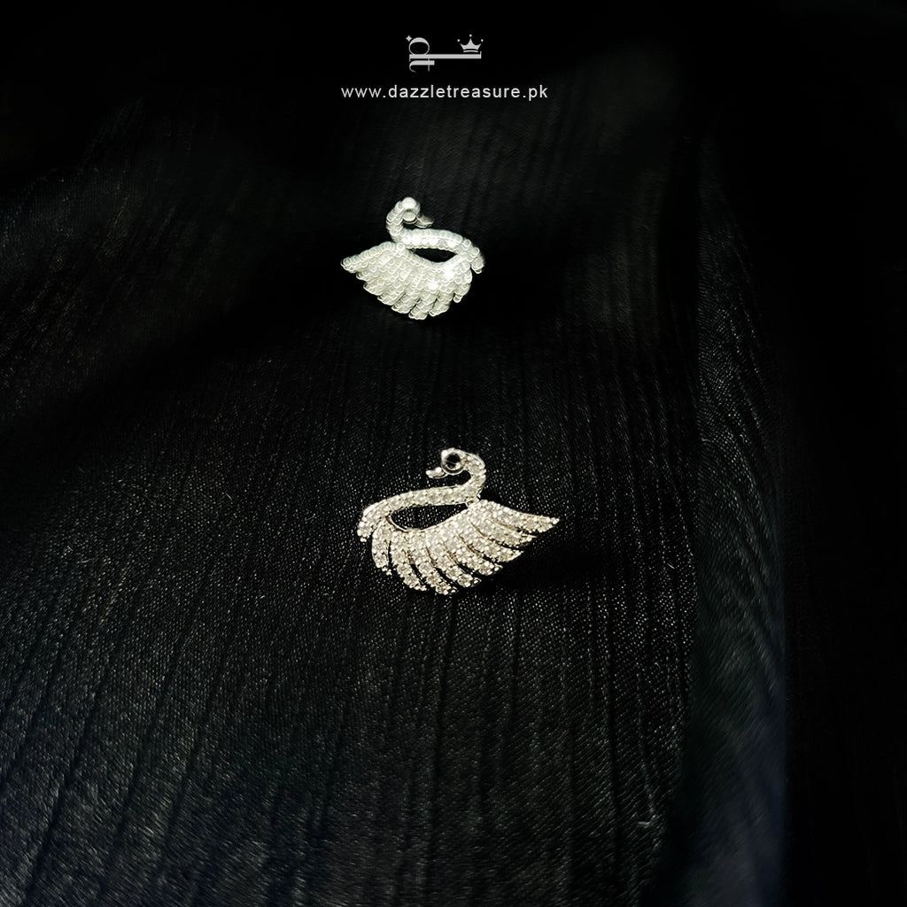 Classic Swan Studs
