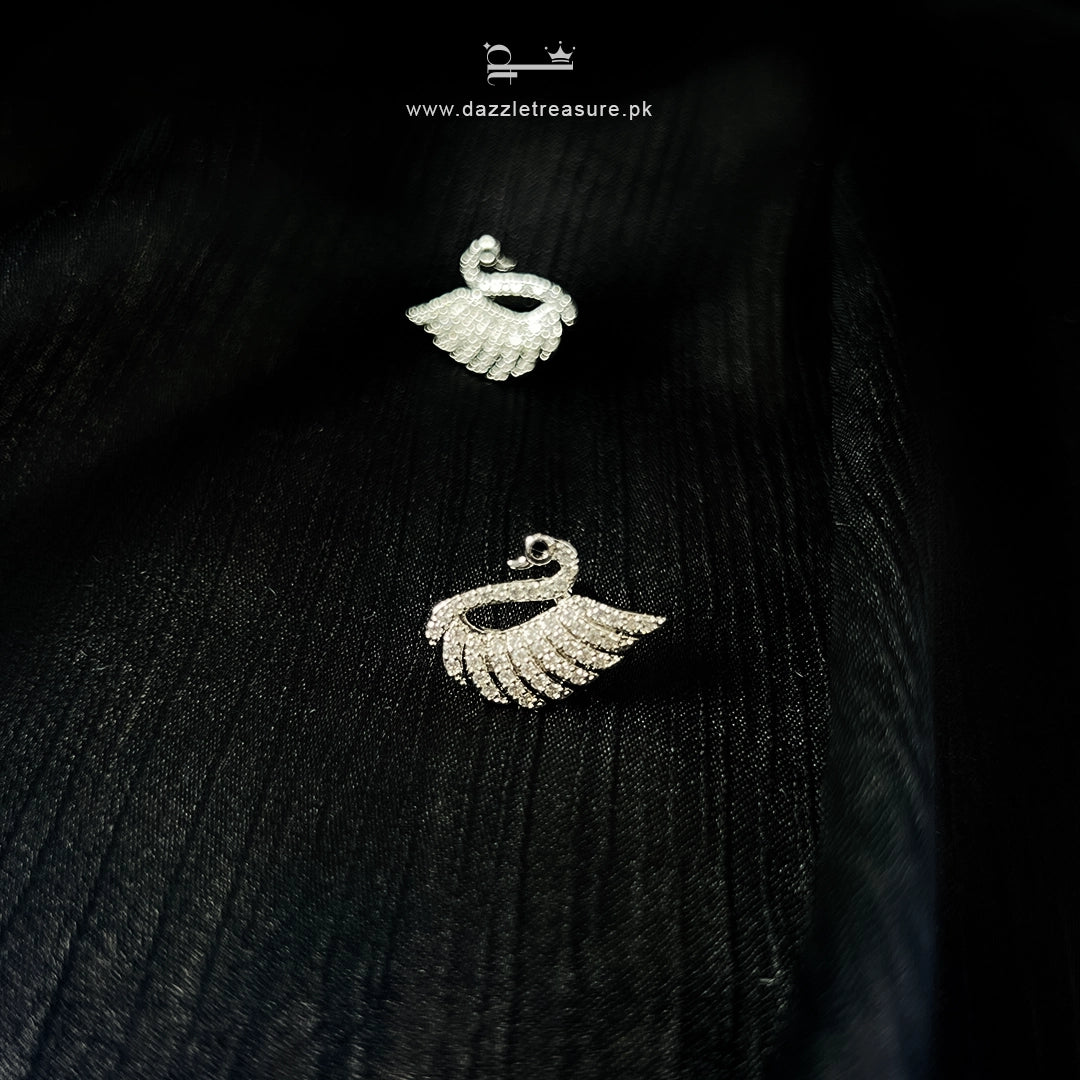 Classic Swan Studs