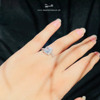 Diamond Frost Ring - Adjustable