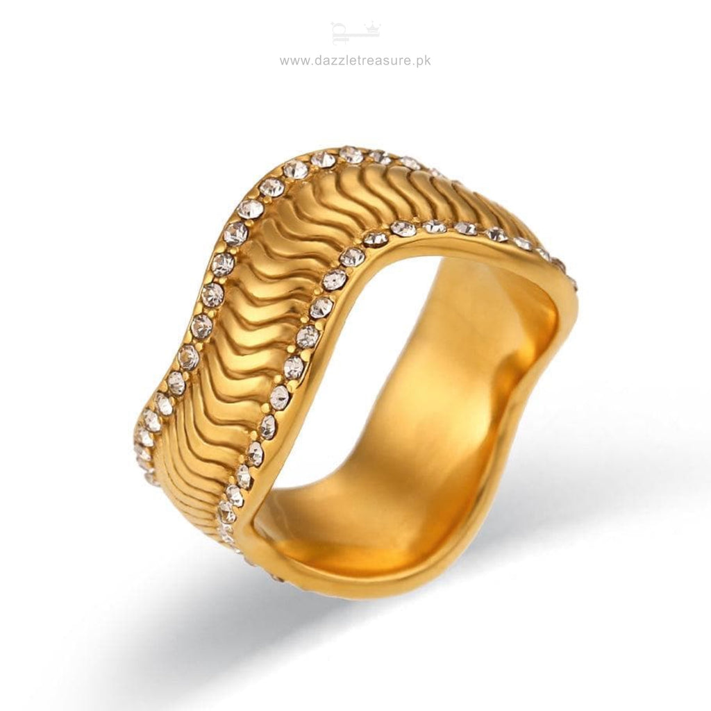 Aurea Wave Ring