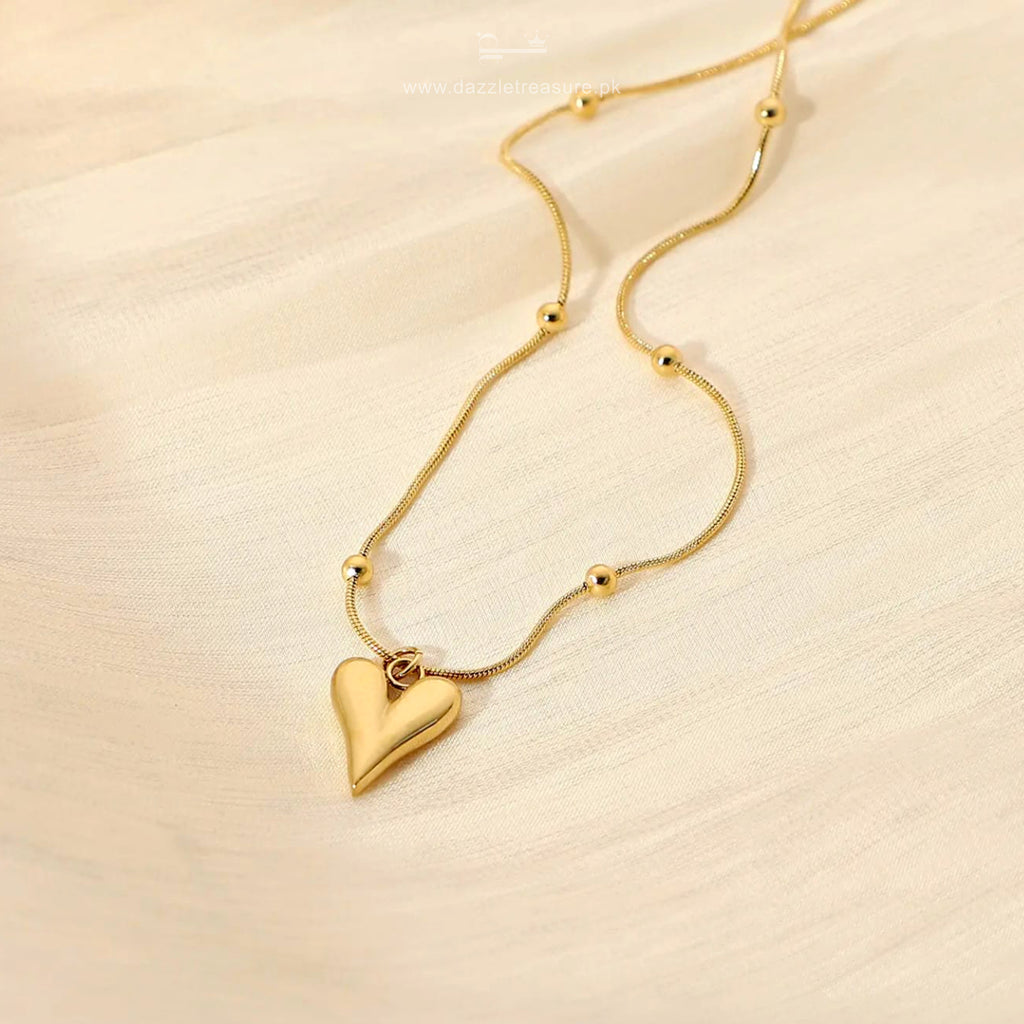 Golden Pulse Necklace