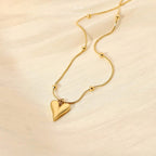 Golden Pulse Necklace