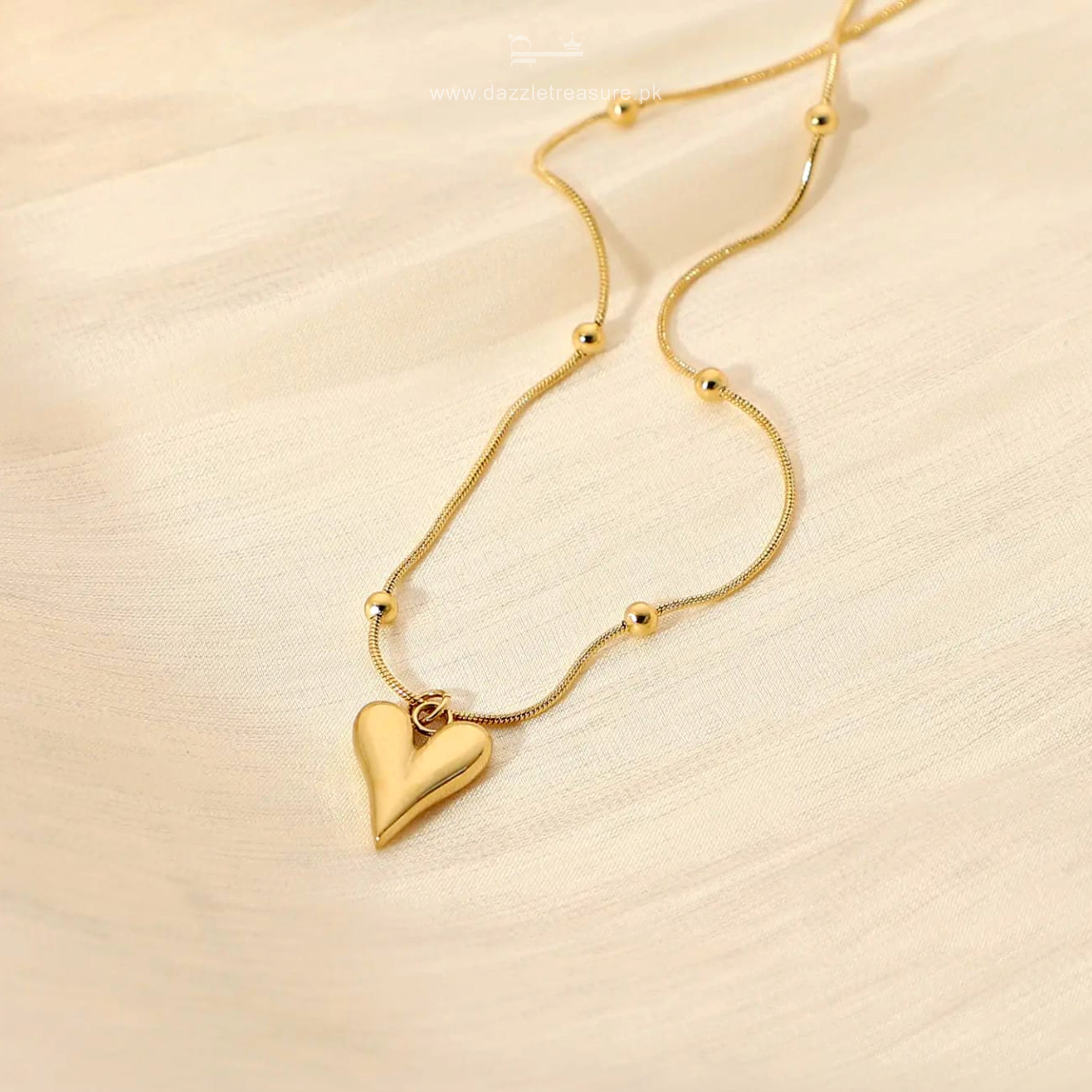 Golden Pulse Necklace