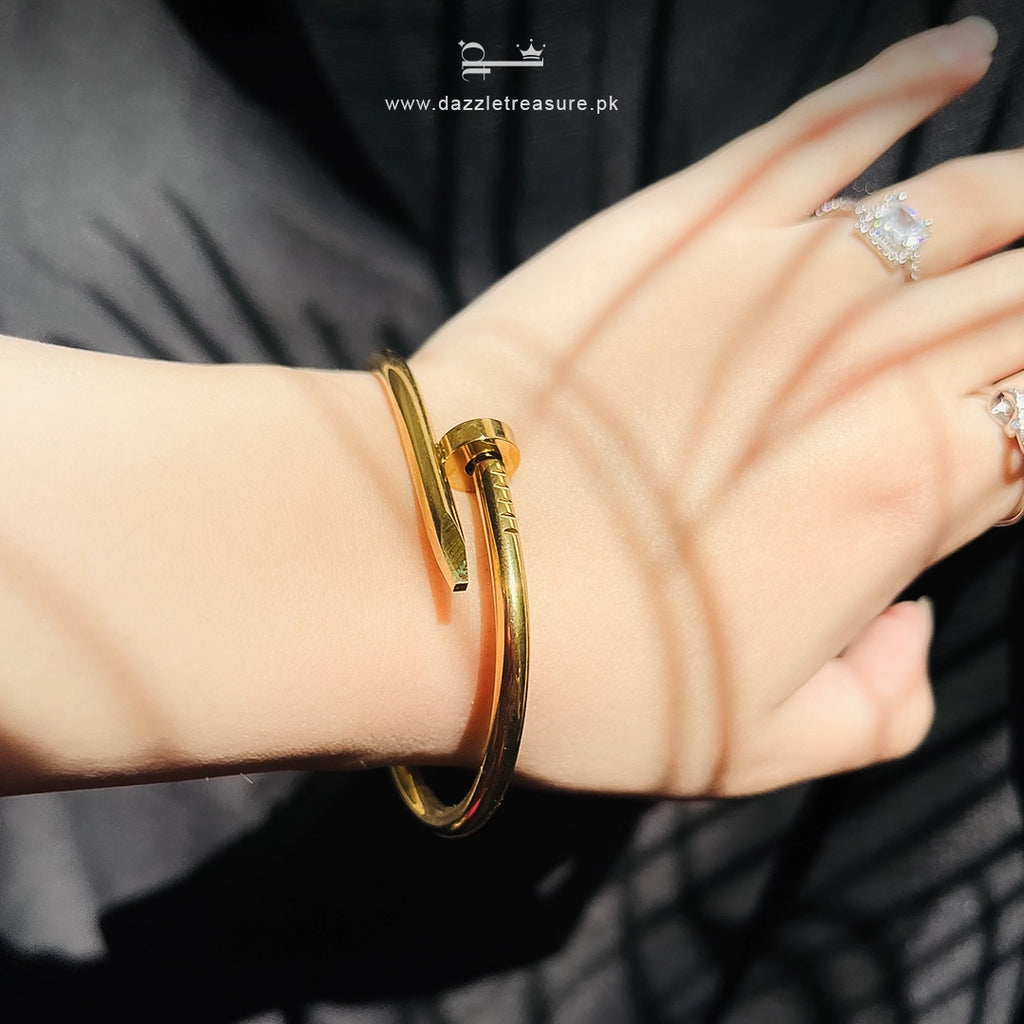 Golden Nail Cuff