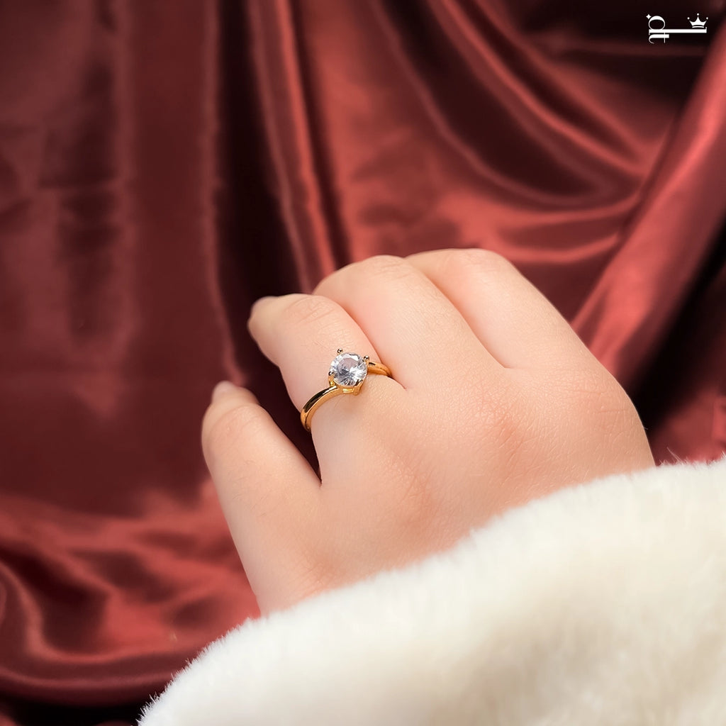 Premium Golden Radiance Ring-4