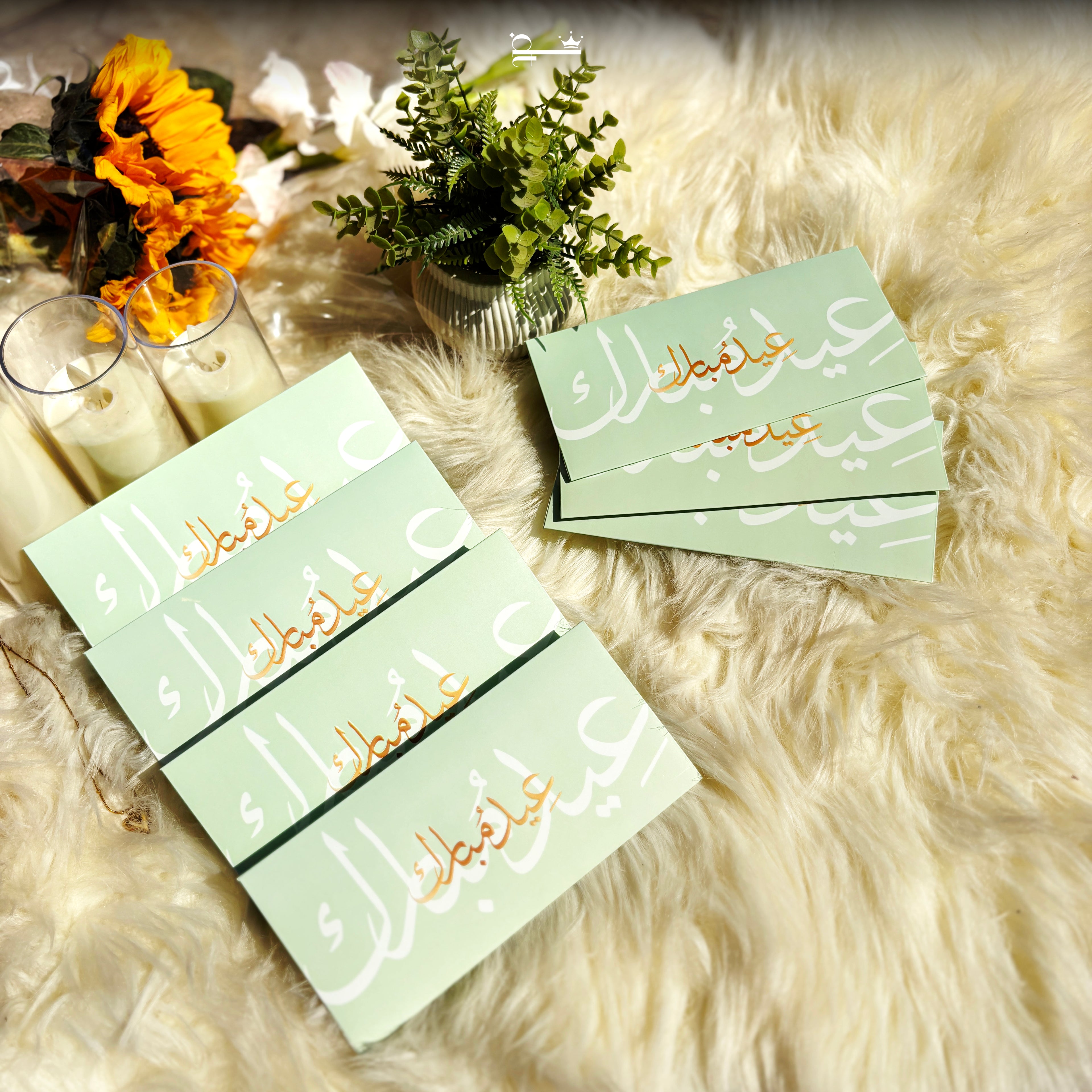 Noor-e-Eid – Sage Edition Eidi Envelopes
