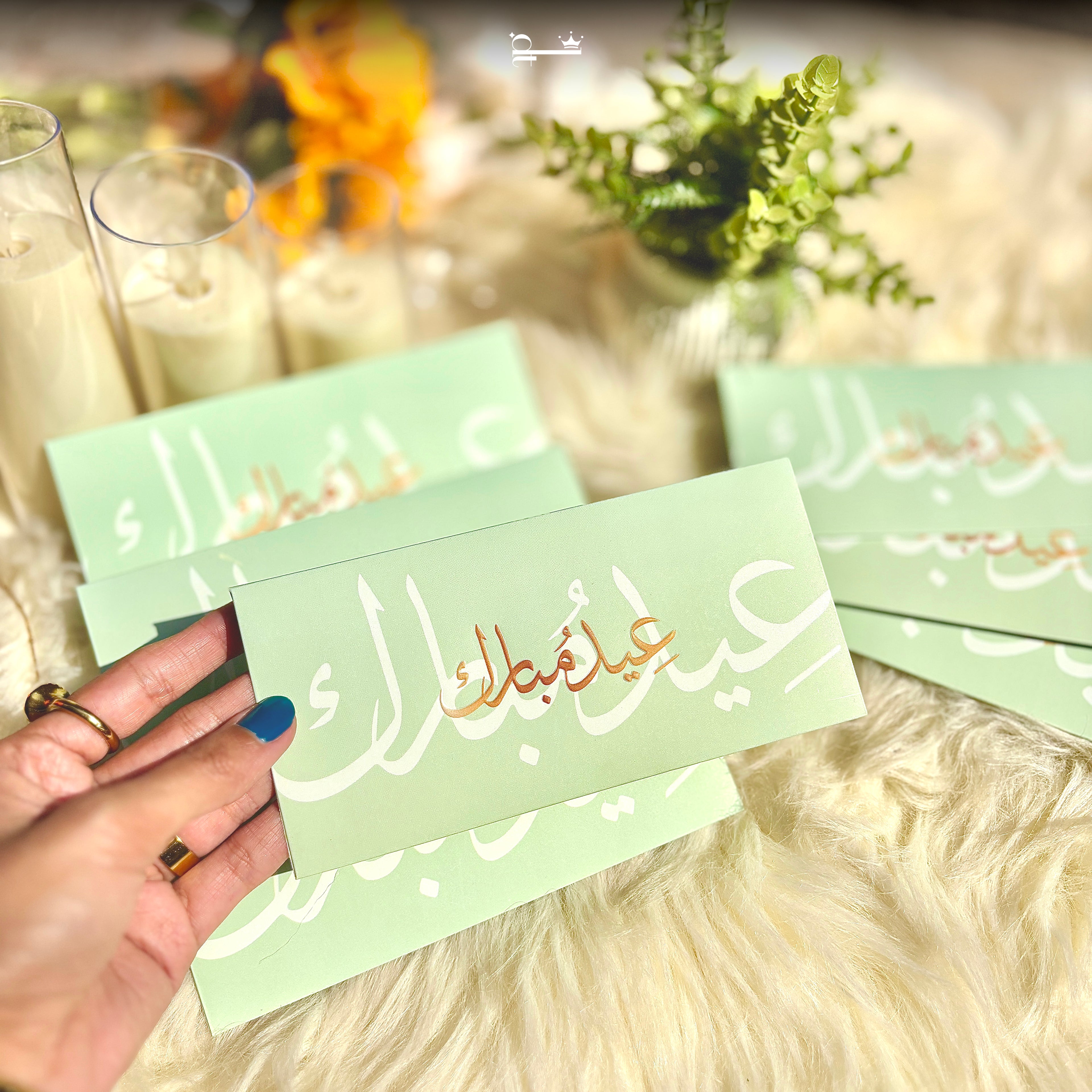 Noor-e-Eid – Sage Edition Eidi Envelopes