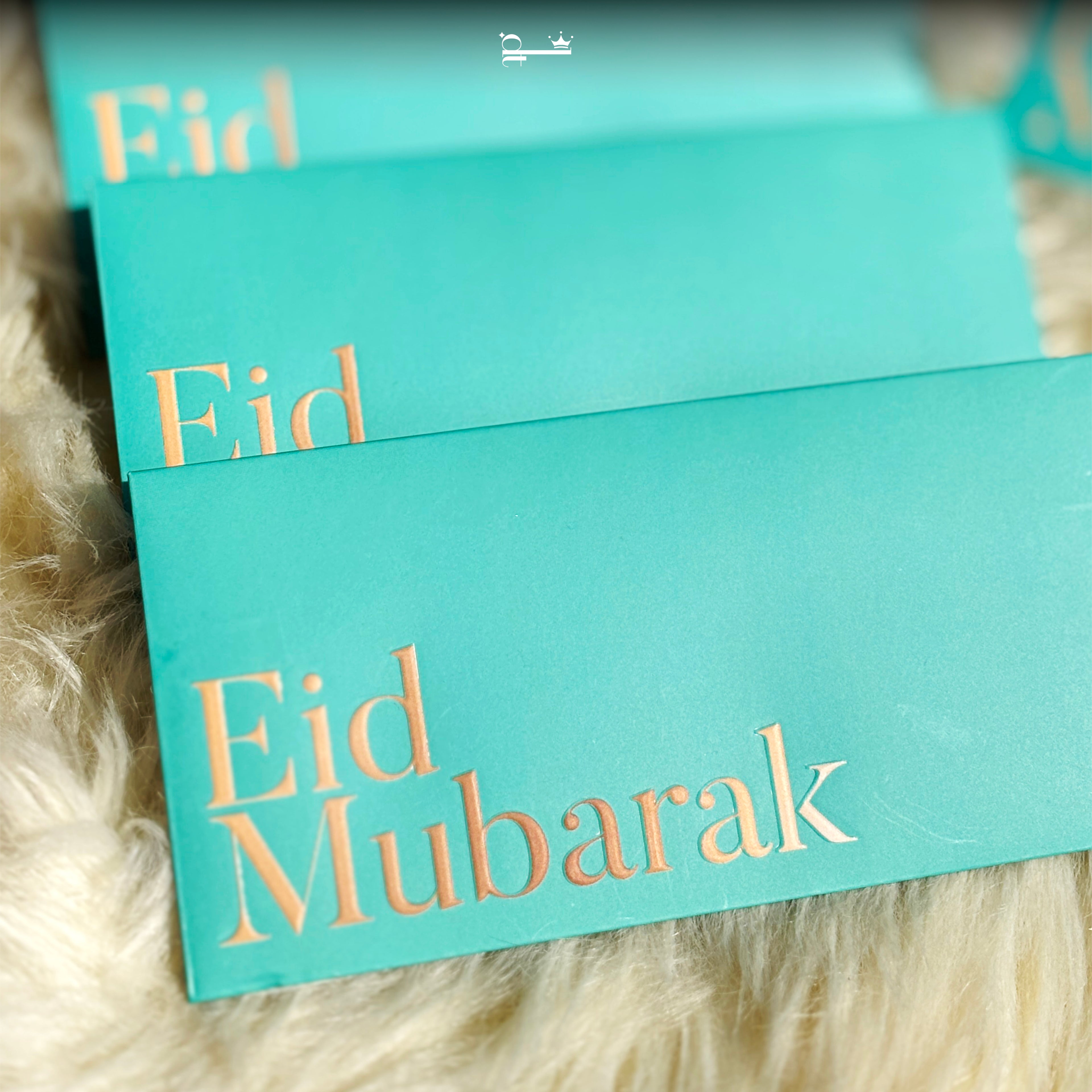 Noor-e-Luxe – Teal Edition (Eidi Envelopes)