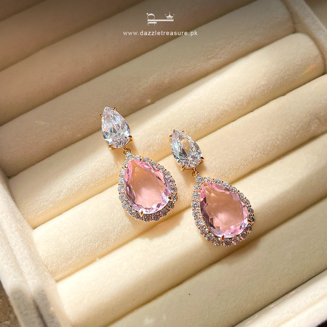 Rose Radiance Earrings