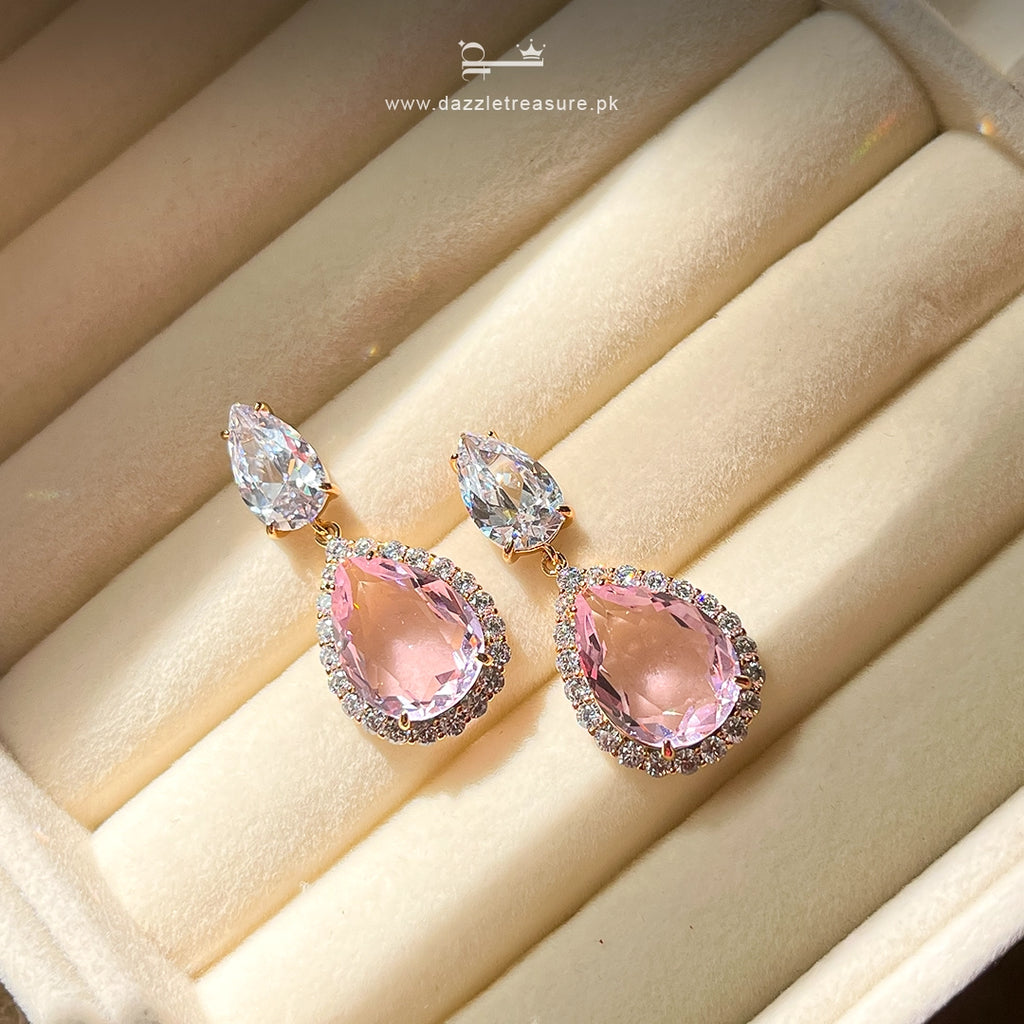 Rose Radiance Earrings