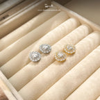 Teardrop Stud Earrings