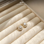 Teardrop Stud Earrings