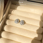 Teardrop Stud Earrings