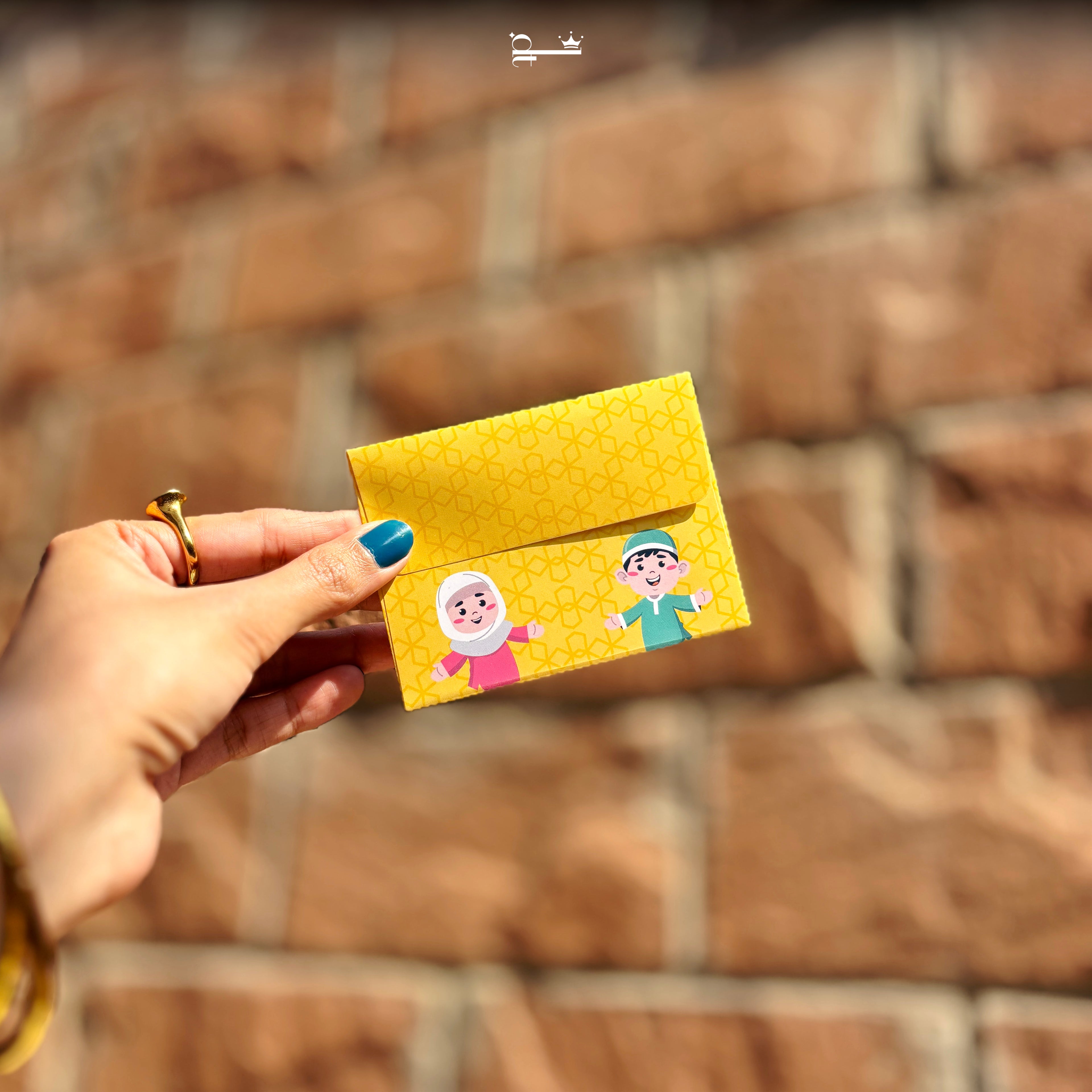 Tiny Treasures – Yellow Edition (Kids Eidi Envelopes)