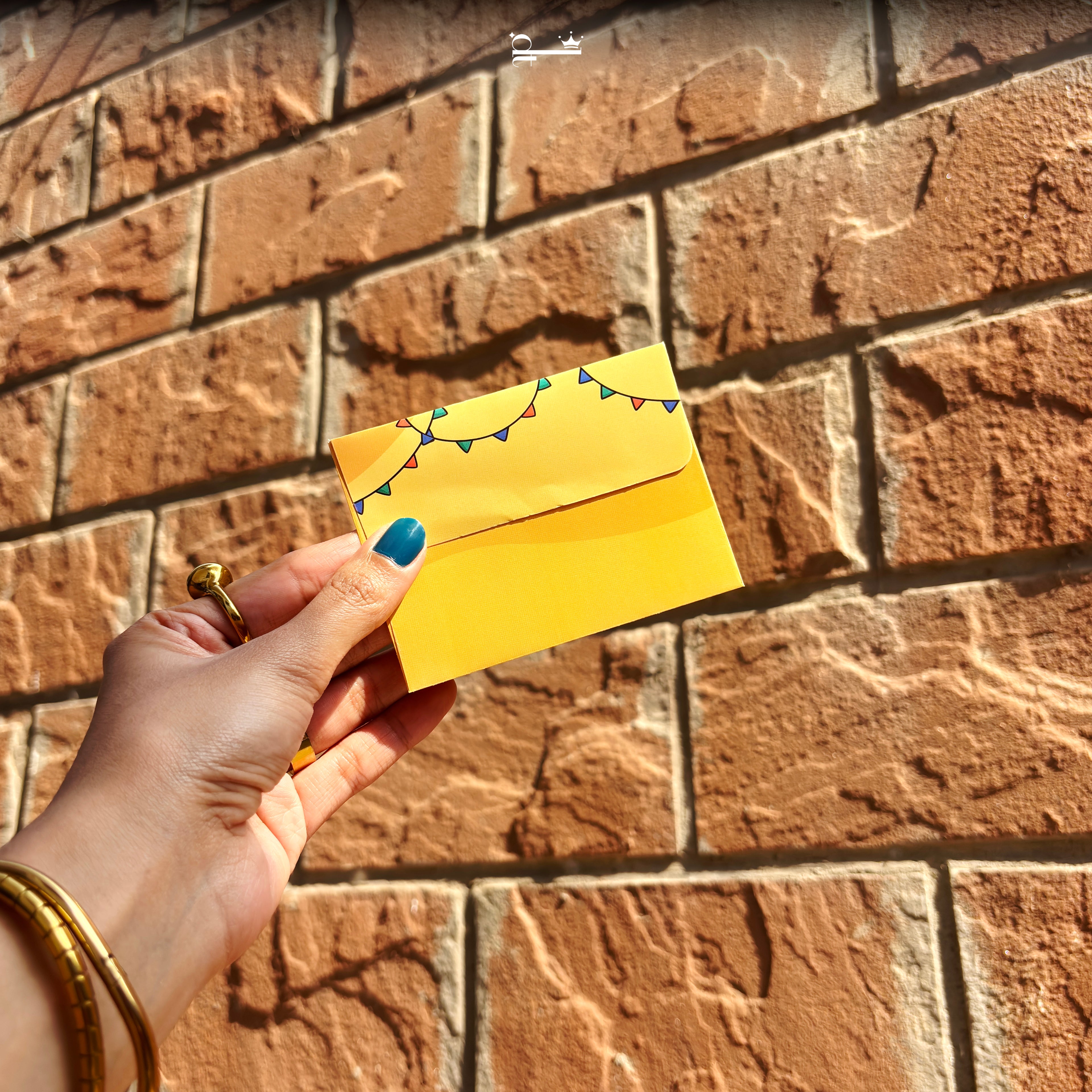 Tiny Treasures – Yellow Mosque Edition (Kids Eidi Envelopes)